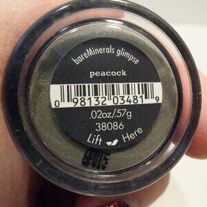 i.d. bareMinerals Glimpse Loose Powder PEACOCK  .02 oz .57 g NEW